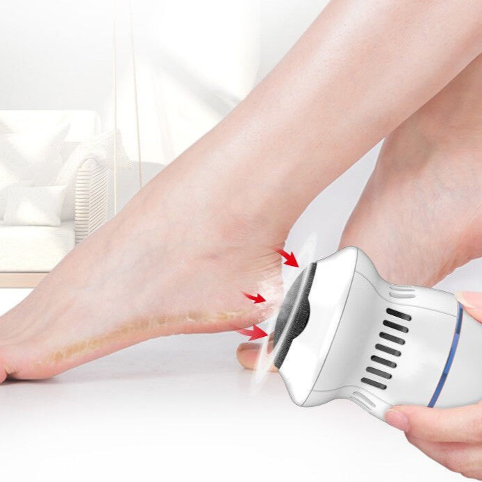 Electric Foot Grinder in use